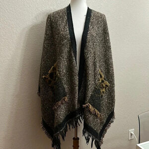New Roffe Oversized Shawl Cardigan